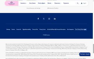 Farmers Insurance - David Droste website