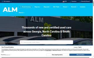 ALM CDJR Macon website