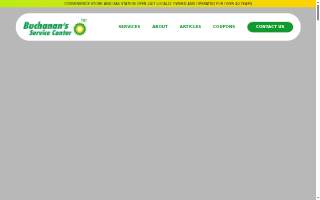 Buchanan’s Service Center website