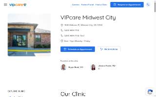 Ford's Fitness Center website