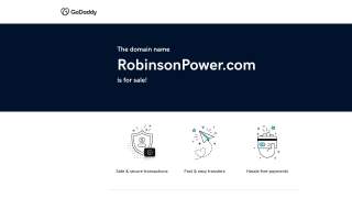 Robinson Power website