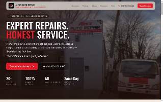 Alex's Auto Repair LLC website