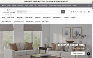 U&U Home Budget Furniture of Carteret website