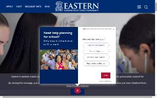 Eastern's Pharmacy website