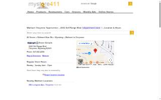 Walmart Supercenter website
