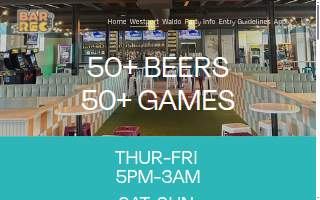 Westport Bar & Rec website