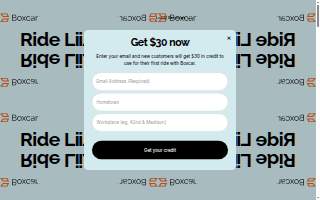 Boxcar website