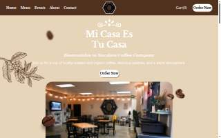 Xocolate Coffee Co website