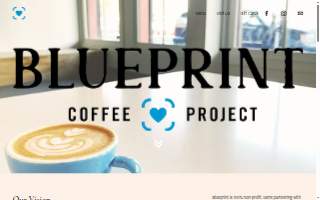 Blueprint Coffee Project website