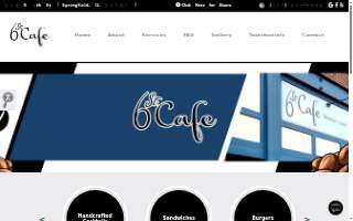 6 St. Cafe website