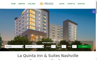 La Quinta Inn & Suites by Wyndham Nashville website