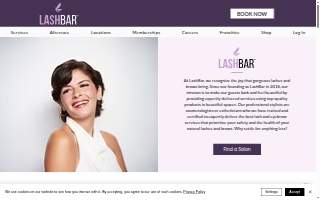 LASHBAR Kearny Mesa | San Diego Eyelash Extensions and Brows website