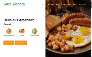 Cafe Christo website