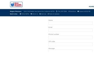 Wagner Pharmacy website