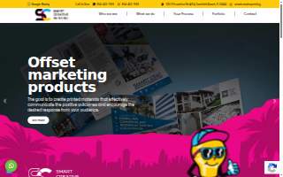 Smart Creative Printing - Visual Communication website