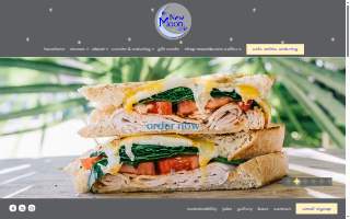 New Moon Cafe website