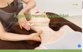 KB Chiropractic Center website