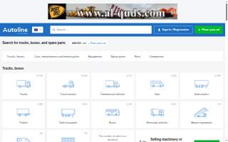 Autoline Preowned website