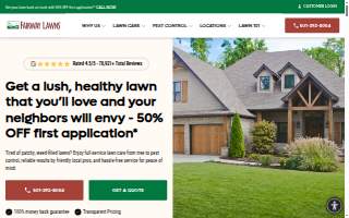 Fairway Lawns of Augusta website