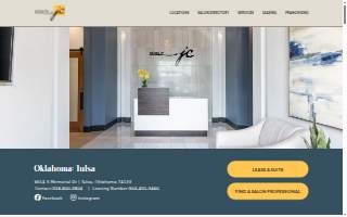 JC Salon website
