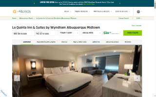 La Quinta Inn & Suites by Wyndham Albuquerque Midtown website