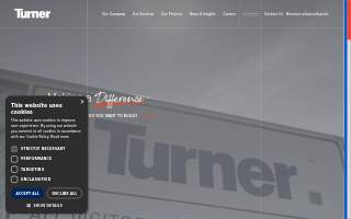 Turner Construction Co of Richmond website
