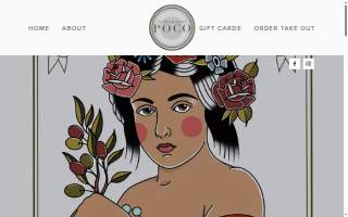 Restaurant Poco website