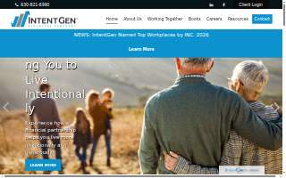 IntentGen Financial Partners website