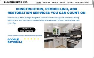 ALS Builders Inc website