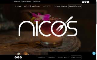 Nico's Restaurant website