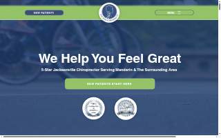 San Jose Chiropractic - Jacksonville Chiropractor website