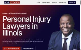 Uche Litigation - Criminal Defense & DUI Attorney Chicago website