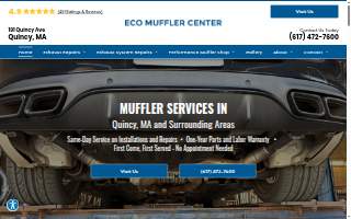 Eco Muffler Center Inc website