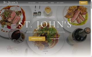 St. John's Restaurant website