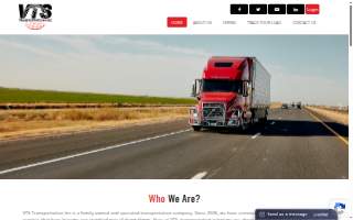 VTS Transportation Inc website