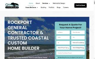 GH Construction Group website