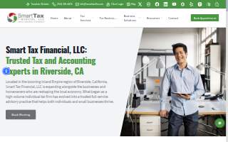 Smart Tax Financial, LLC website