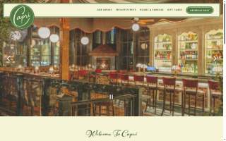 Capri Lounge website