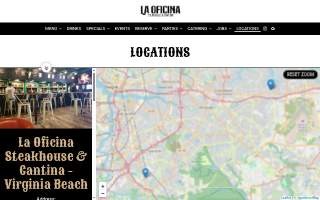 La Oficina Steakhouse & Cantina- Chesapeake website