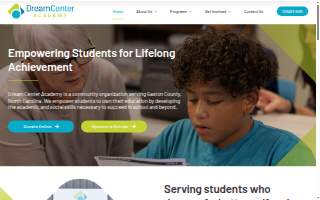Dream Center Academy website