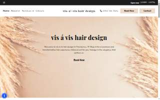 vís á vís hair design website