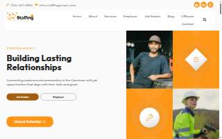 Staffing Groups of Matthews website