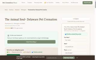 The Animal Soul website