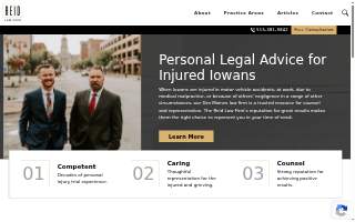 Reid Law Firm website