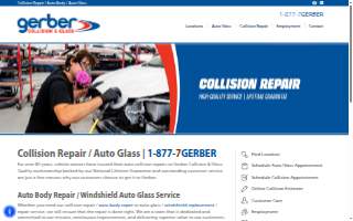 Gerber Collision & Glass of Southern Pines website