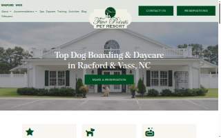 Five Points Pet Resort at Vass website