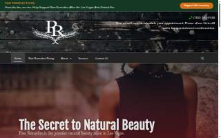Raw Remedies - Natural Hair Care Las Vegas website
