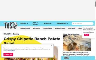 Tasty Touches Catering of Boise website