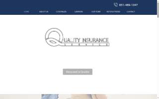 Quality Insurance Service website
