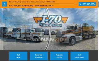 I-70 Towing & Recovery website